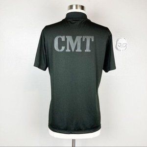 COUNTRY MUSIC TELEVISION - M - Embossed Polo NWOT